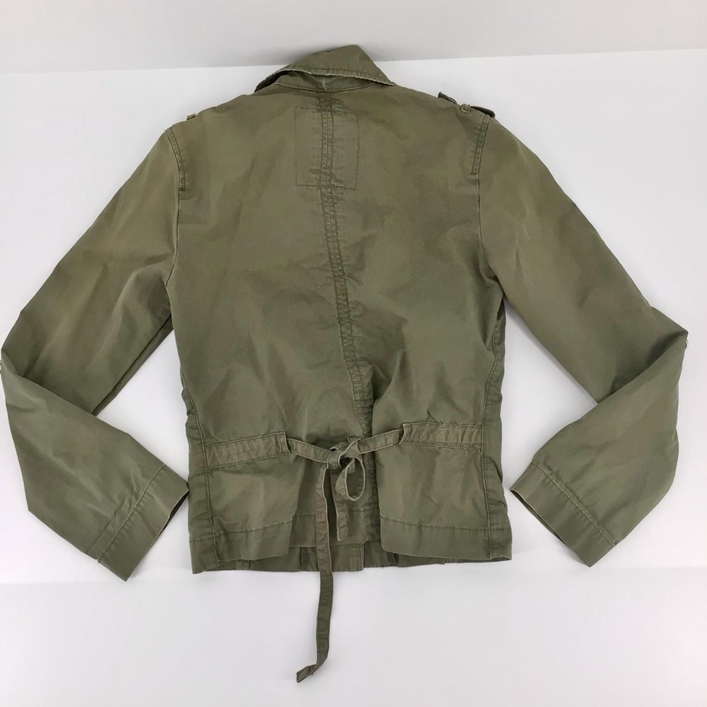 Lucky Brand Olive Green Jacket Utility Standard Issue Military Size XS - Picture 12 of 12
